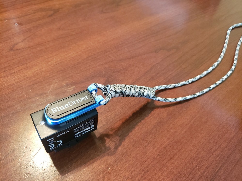 Blue Driver Scanner Lanyard Clip