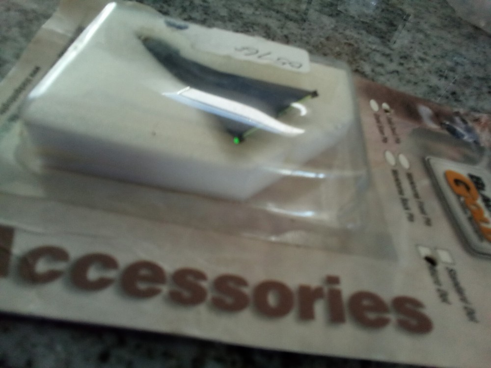 BlackGold Accessories, Dusk Devil Pin, Micro Dot- Green dots