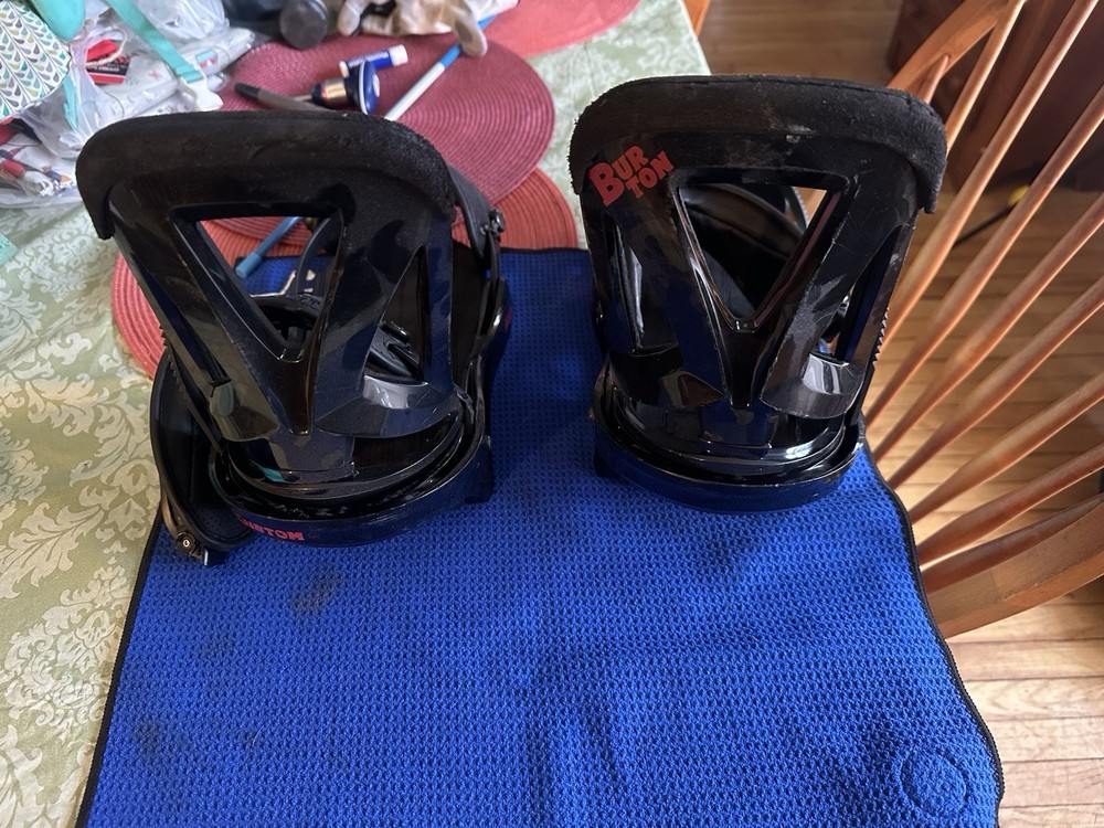 Burton Custom Snowboard Bindings Size M