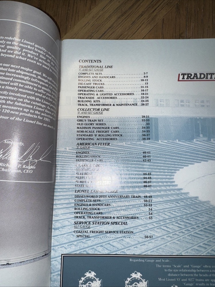 1991 Lionel Trains Catalog-Book Two