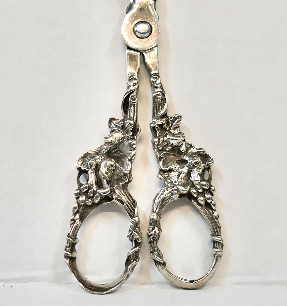 Sterling Silver Grape Scissors