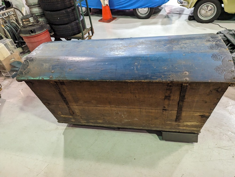 Antique 1868 Swedish Wedding Trunk