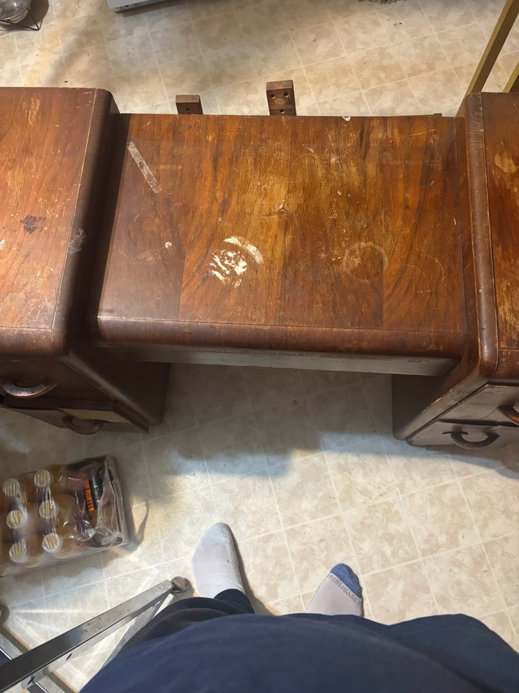 Antique Vintage Dressing Table Vanity
