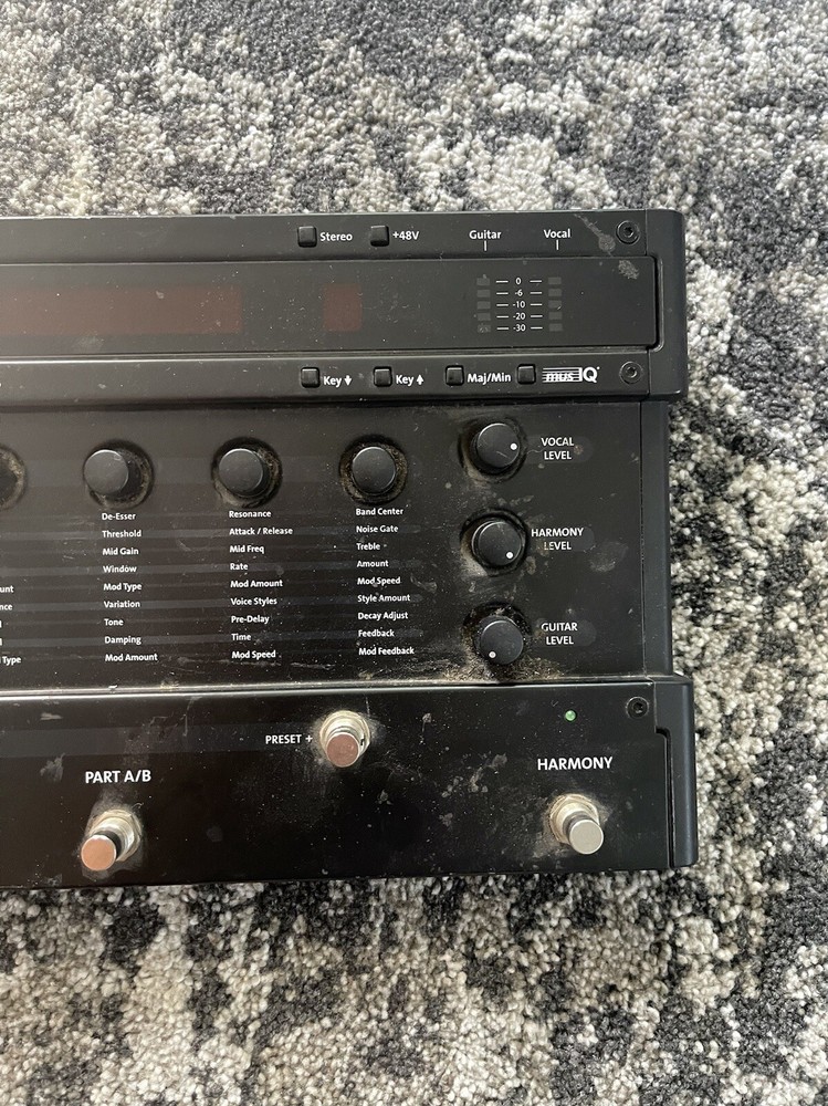 Digitech Vocalist Live 5 Harmony Multi Vocal Effect Processor Pedal + PSU