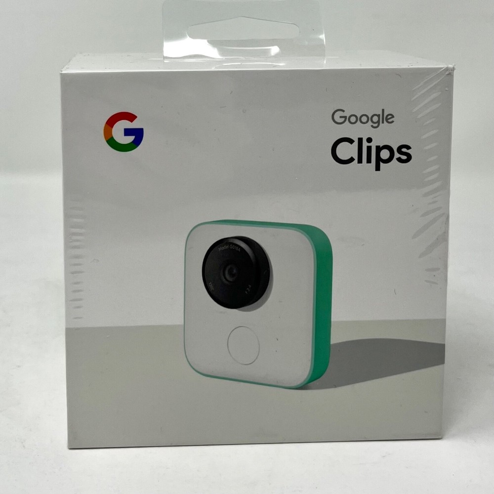 Google Clips Smart Camera 16GB Camcorder Clip Machine Built-in Learning ** NEW