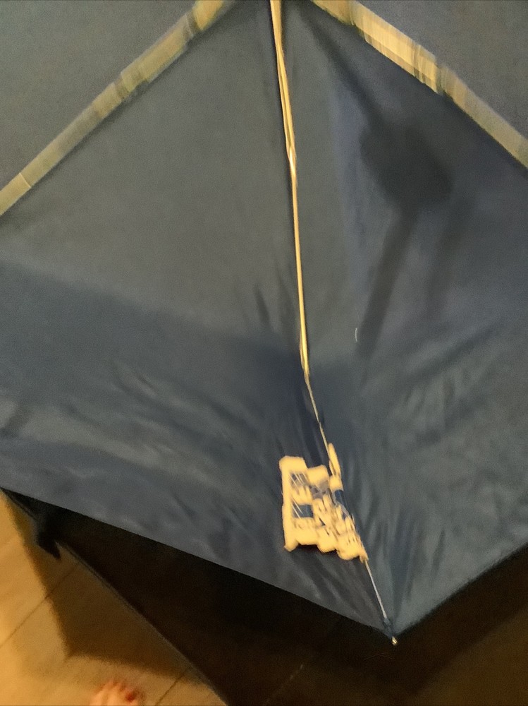 The Weather Station Blue Compact Umbrella