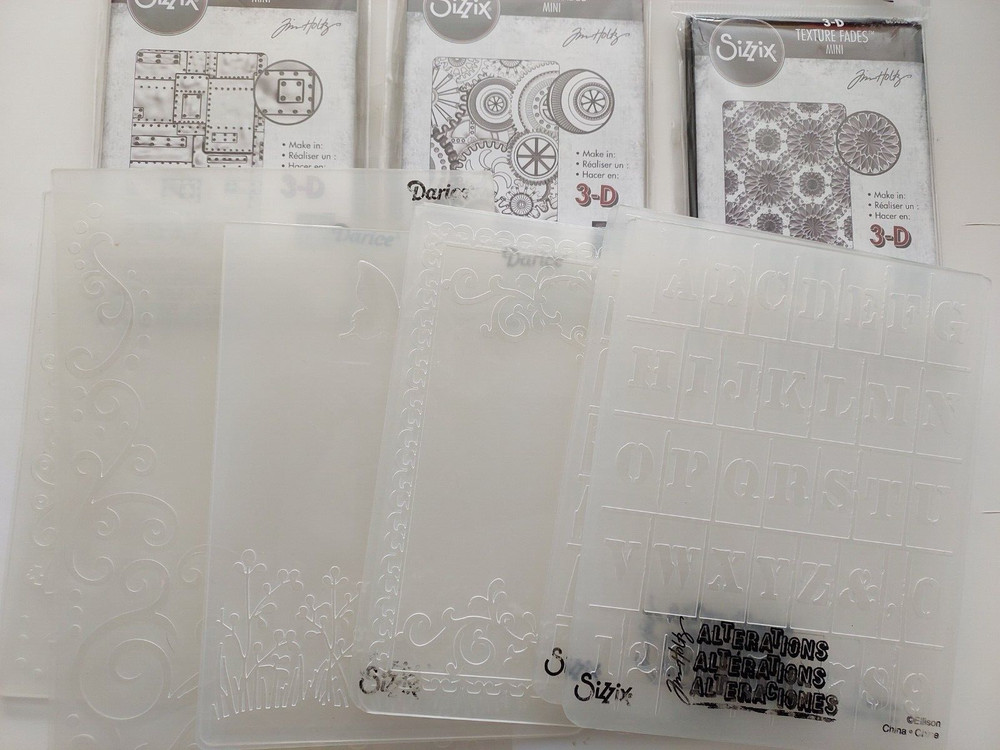 Embossing Folders *YOU PICK* Darice, Sizzix READ DESCRIPTION