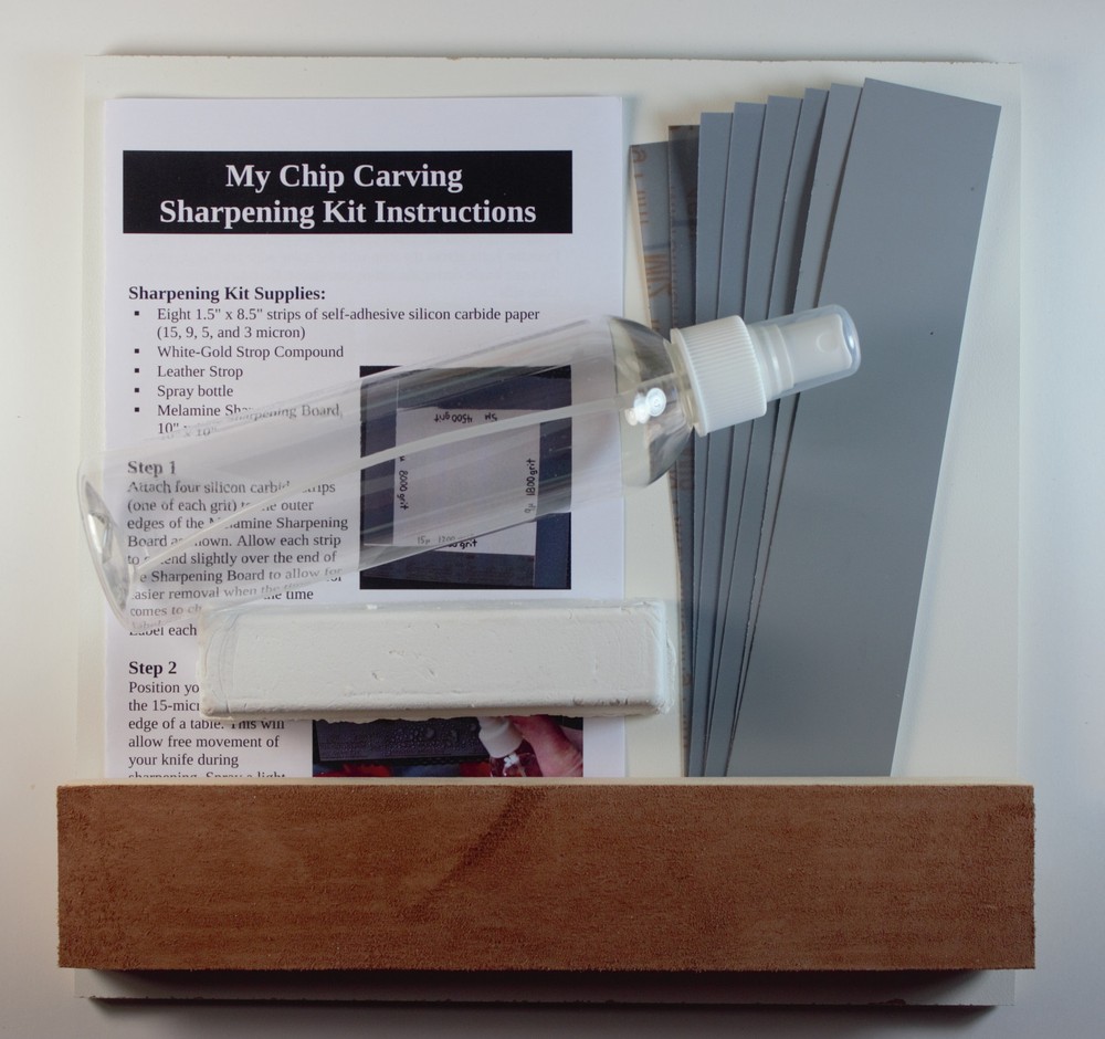 My Chip Carving Sharpening Kit