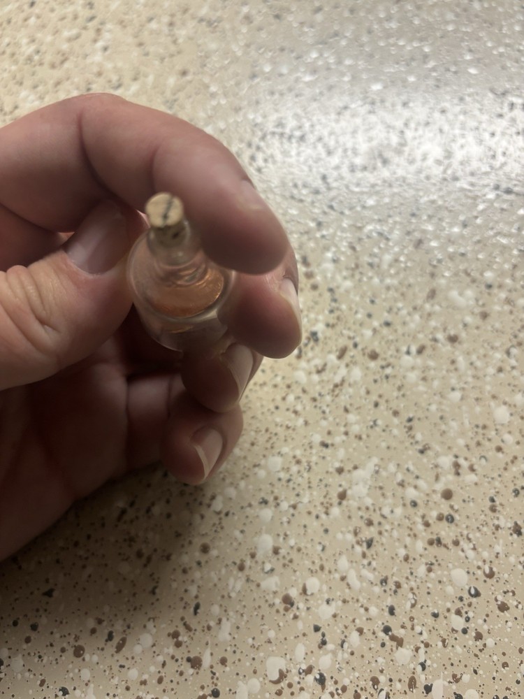 Penny Inside Glass Bottle