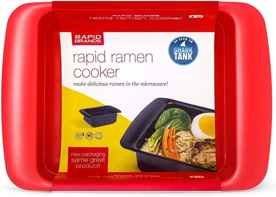 Rapid Ramen Cooker: Quick Microwaveable BPA-Free Solution for Perfect Ramen
