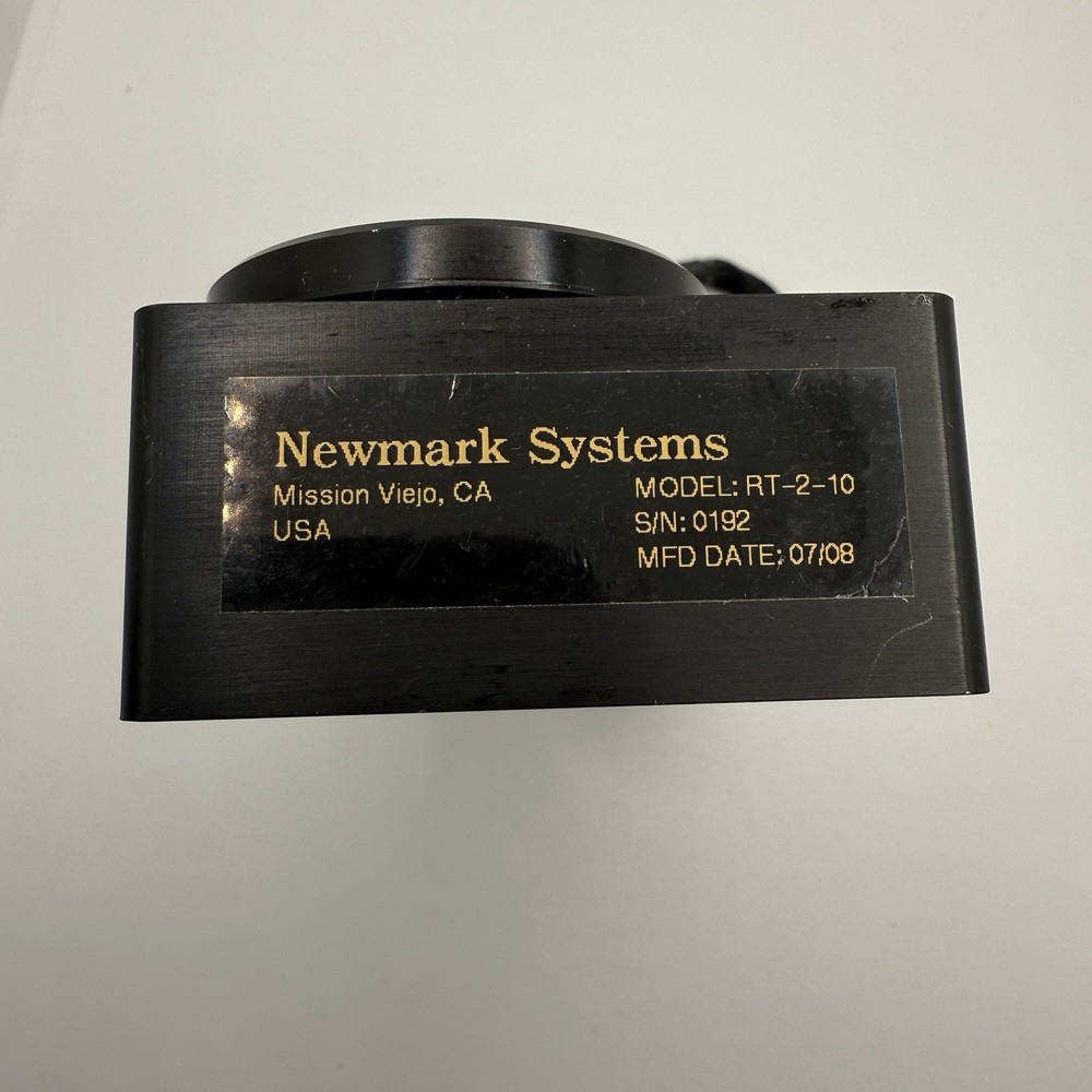 Newmark Systems RT-2 motorized rotary stage Positioner Made In USA