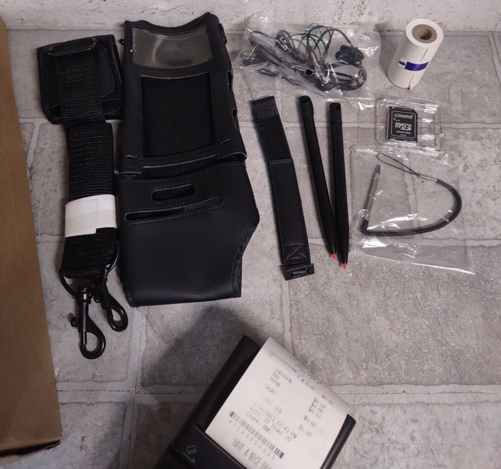 UNTESTED Handheld Pos Terminal NO POWER ADAPTER