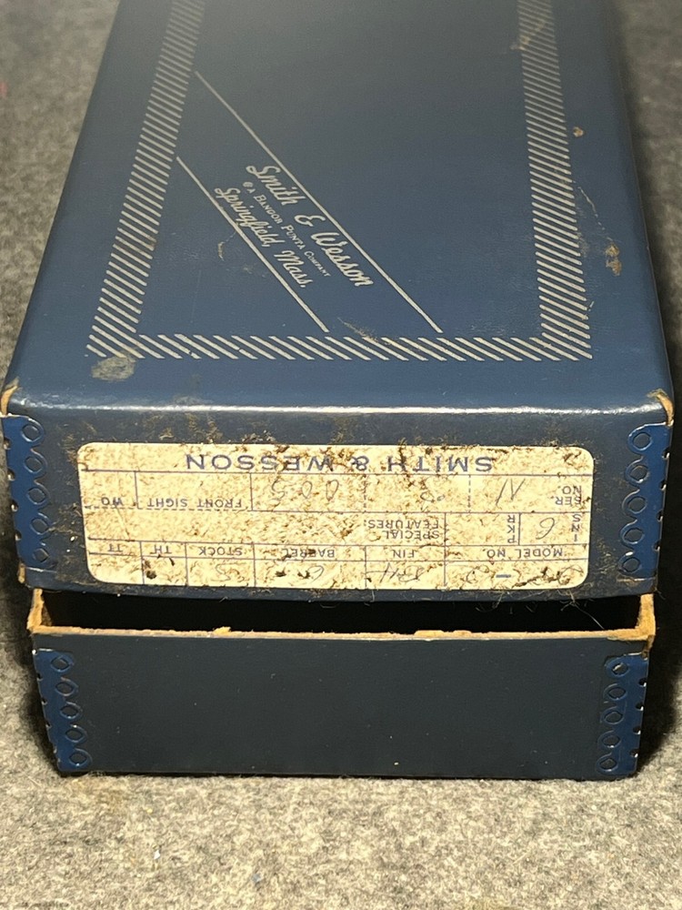 Smith & Wesson Model 28-2 Factory Box 1955