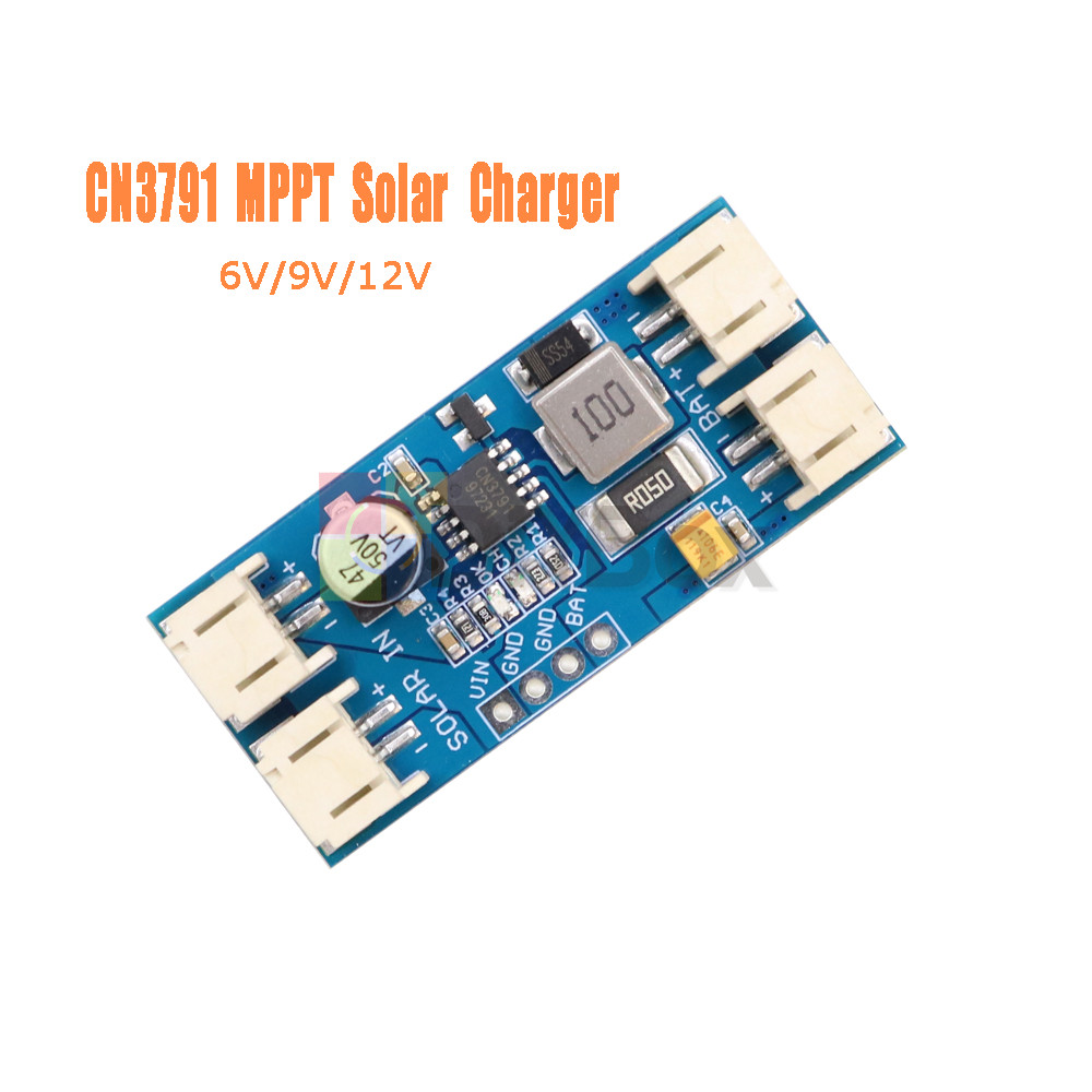 6V 9V 12V CN3791 MPPT Solar Panel Charger Regulator Controller Board 3.7/4.2V