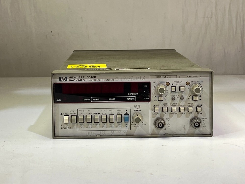 Hewlett Packard HP 5316B Universal Counter - Working