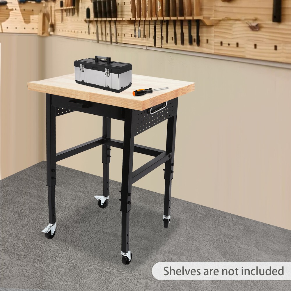 Adjustable Standard Countertop Rectangular Countertop Modern Table Workbench