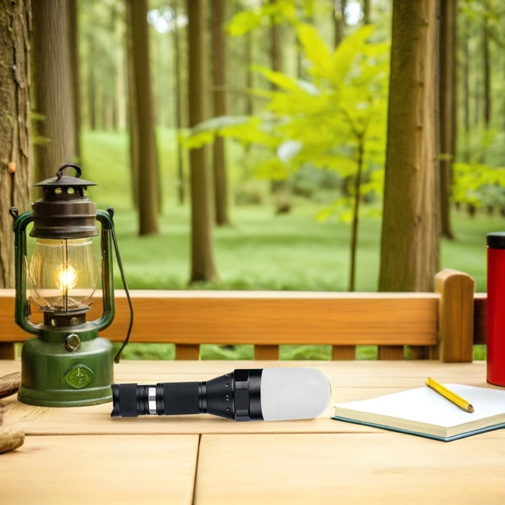 Flashlight Cover Clip-on Reading Camping Supplies Diffuser Filter