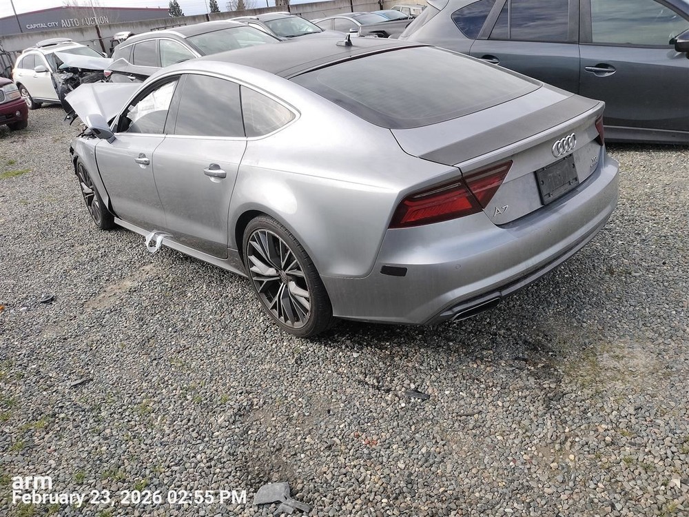 RIGHT GRY ROCKER PANEL MOULDING OEM 2018 A7 AUDI