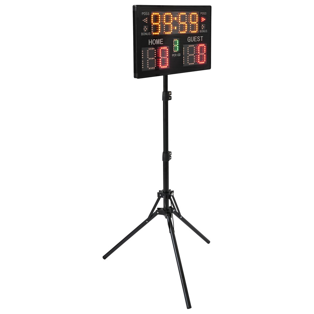 Electronic Digital Scoreboards with Timer Clock Led Scoreboard Free Standing