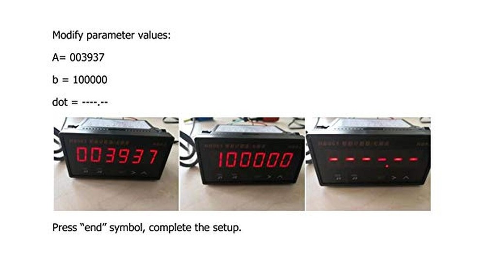 CALT 1 Meter 1000mm Stroke Linear String Pot Encoder Sensor 6 Digit Digital M...