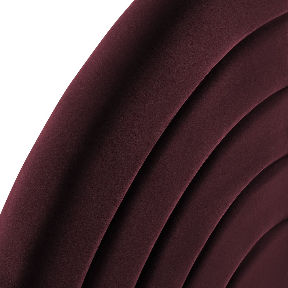 Solana Twin Headboard in Mulberry