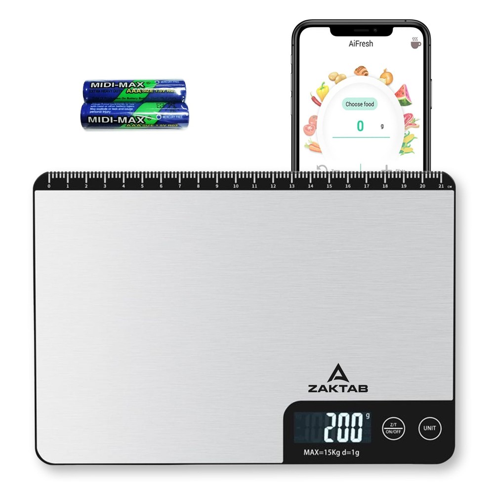 Smart Food Scale with App, Digital Kitchen Scale, Baking Scale, Calorie Scale...