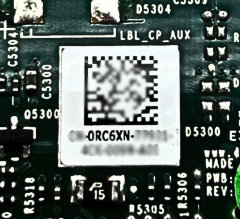 Dell RC6XN_NEW Media Reader VFlash Rear R730XD | Server