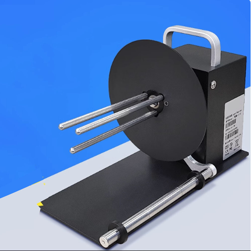 Automatic Label Coreless Rewinder Small Barcode Label Rewinder Speed Adjustable