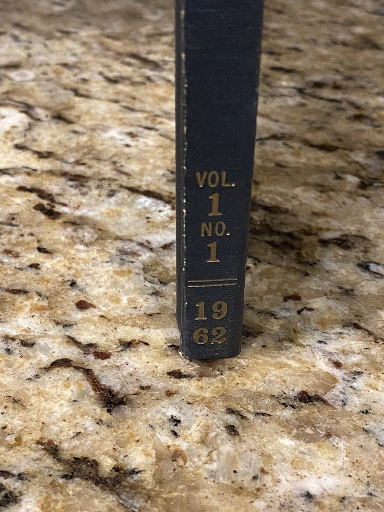 Automobile Quarterly Vol. 1 No 1 -Spring 1962