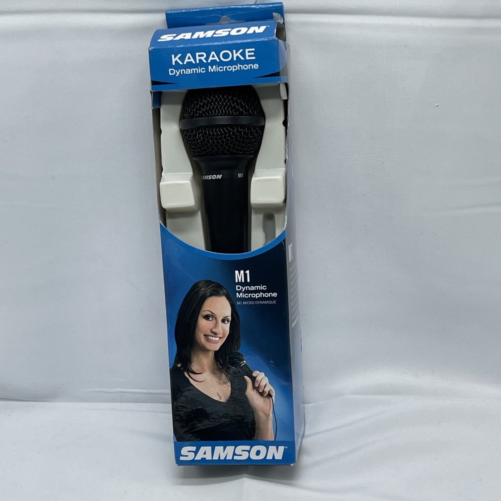 Samson M1 Karaoke Dynamic Microphone - NO Adaptor