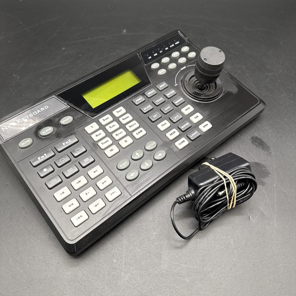 Net Key Board  Controller Model KB210 For Surveillance Systems-W/Adapter