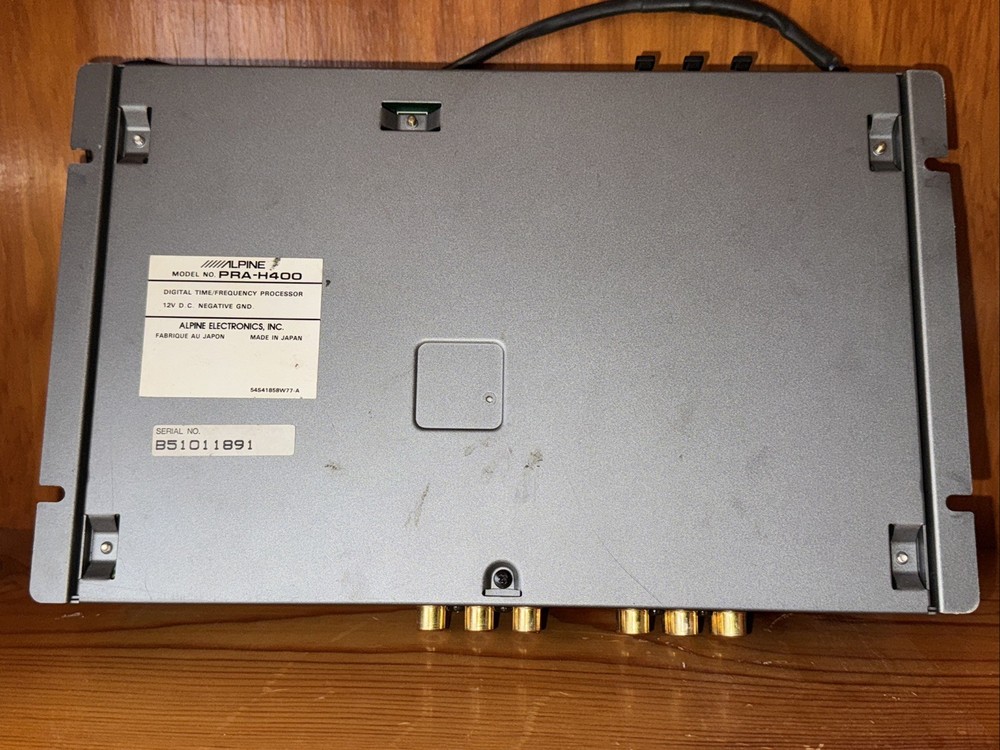 Alpine PRA-H400 Digital Sound Processor