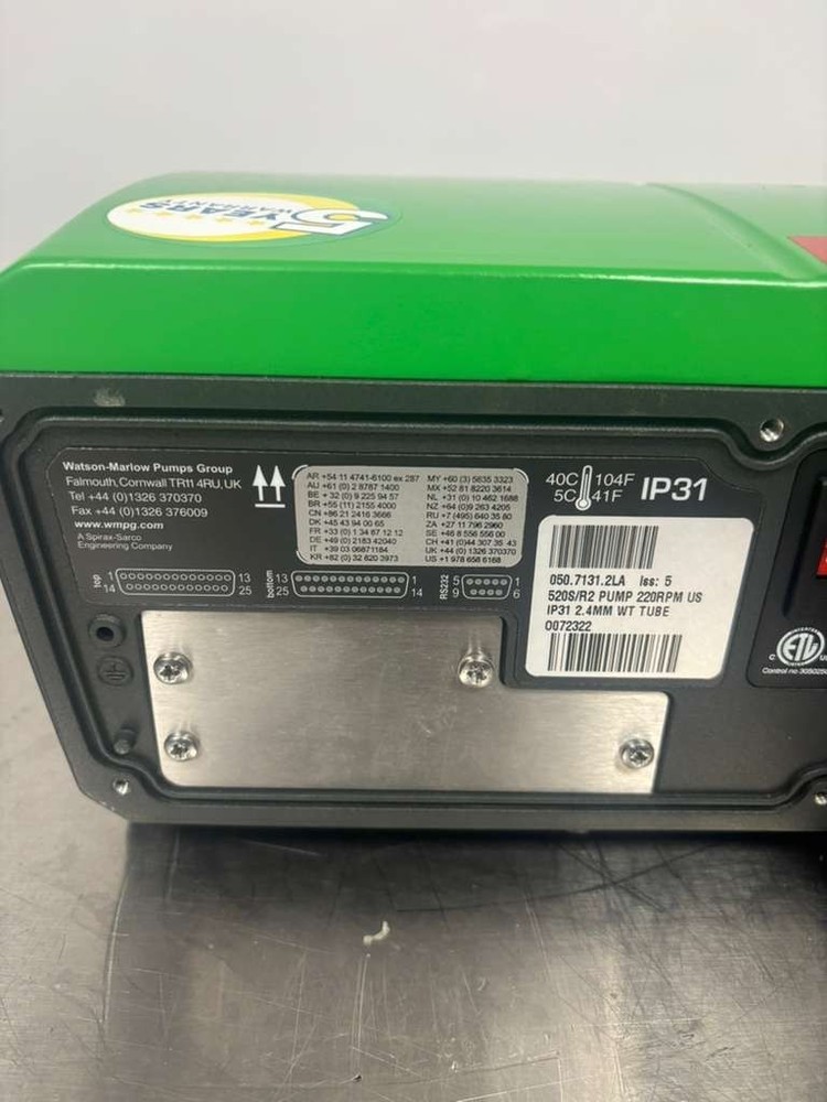 Watson Marlow 520S No PumpHead