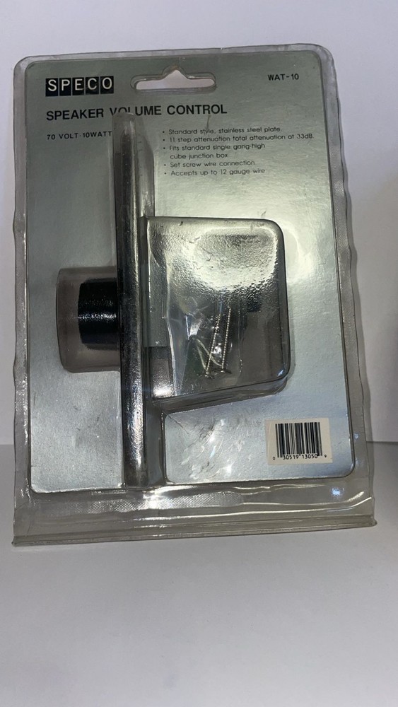 new speaker volume control 70 volt wat-10