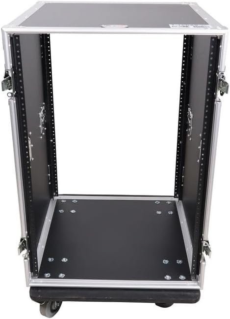 Prox Prox T-16RSS 16U Vertical Amp Rack Mount Flight Case with Caster Wheels