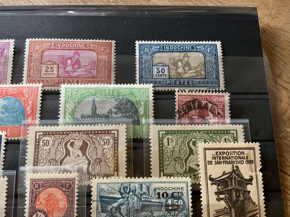 Indochina mounted mint or used stamps B2342