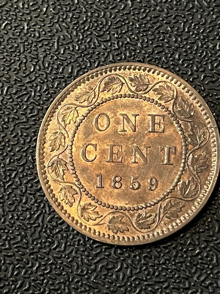 1859 Canada Large Cent High Grade