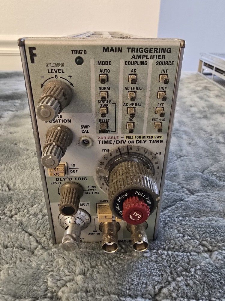 Tektronix 7B53A Time Base Main Triggering Amplifier Plug-In 7000 Series