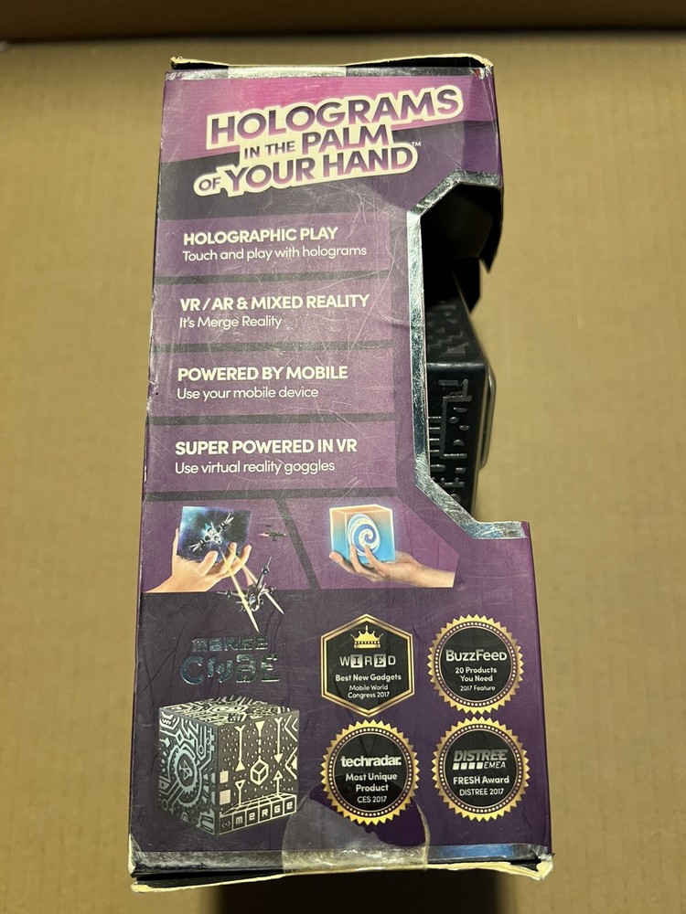 MERGE Cube - Augmented & Virtual Reality Science & STEM Toy - Educational Tool