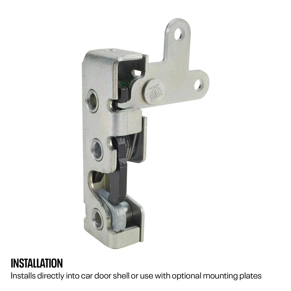 Universal Slim-Line Bear Jaw Complete Door Latch Kit
