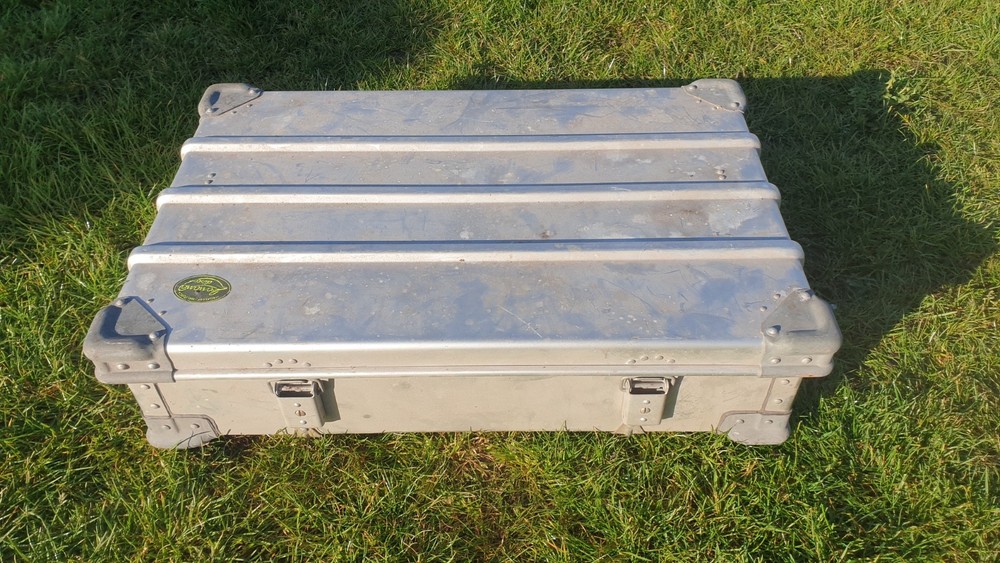 Aluminium Transport Case Box Stackable, Camper Storage etc Zarges?