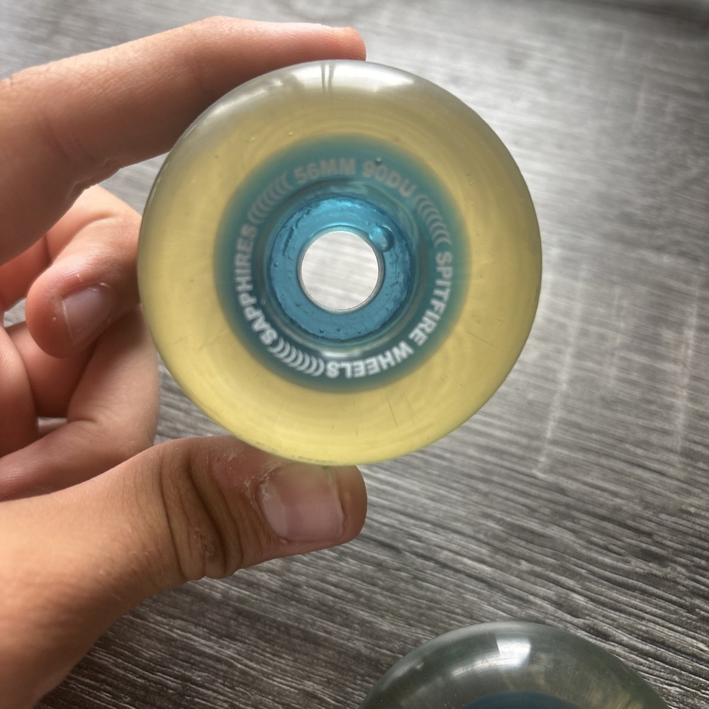 Spitfire Sapphire Blue 90DU 56mm set of 4 (READ DESCRIPTION)