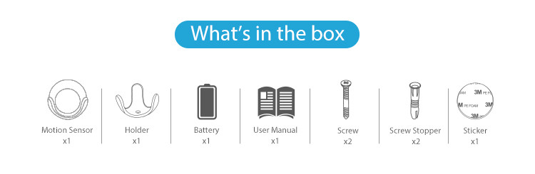 Neo WiFi PIR Motion Sensor Mini Sized Smart Home Security