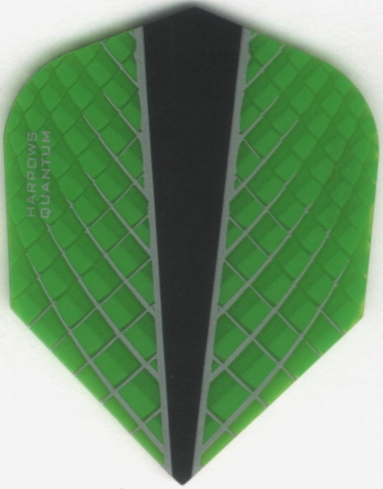 Green Harrows QUANTUM-X Dart Flights: 3 per set