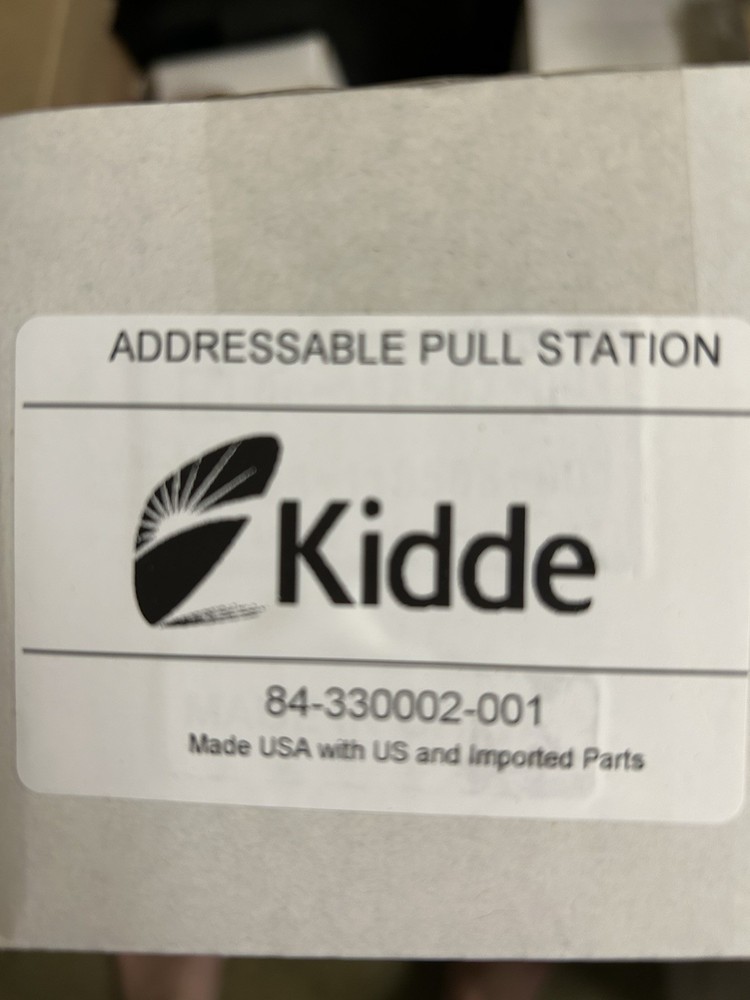 Kidde Addressable Pull Station 84-330002-001
