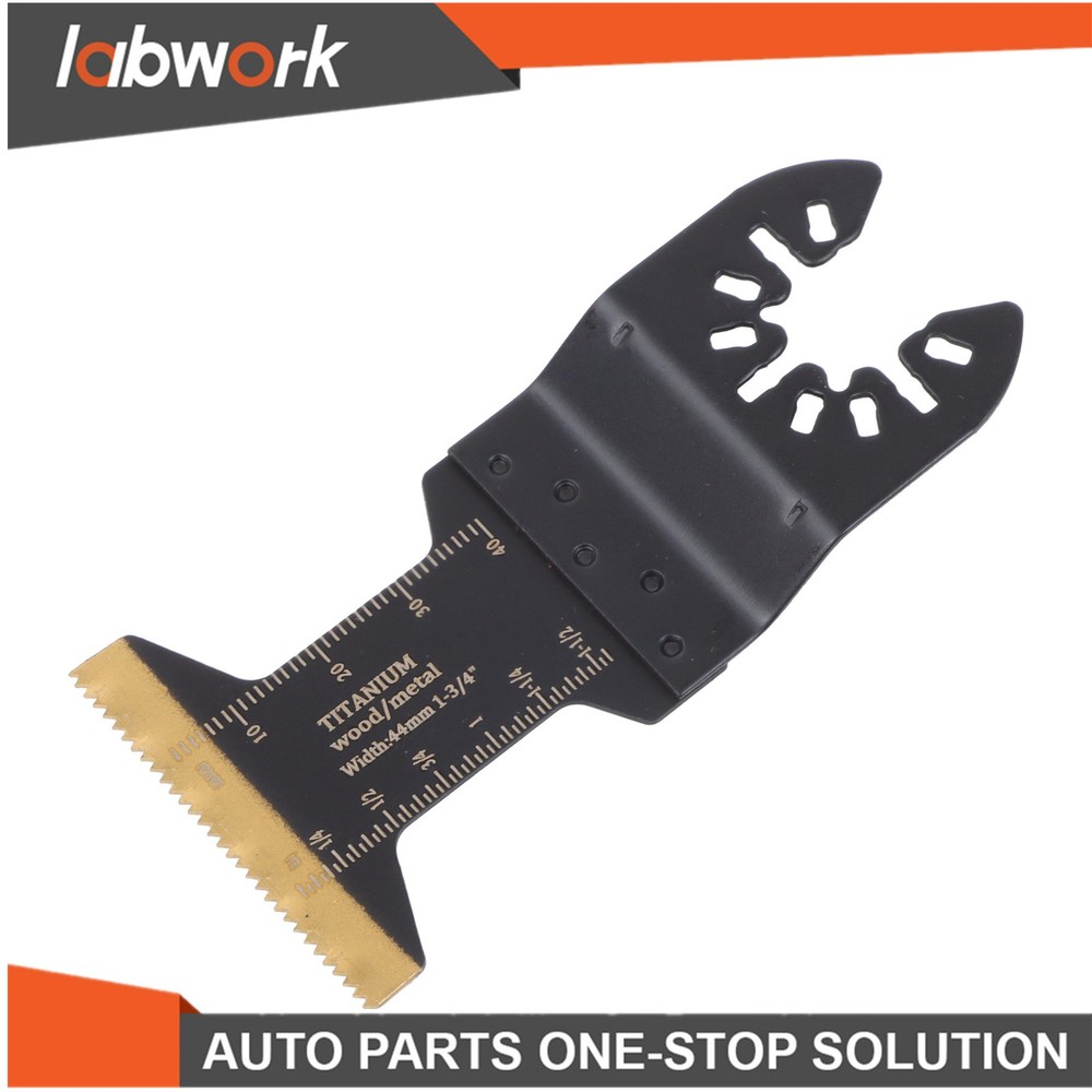 Labwork 55Pcs 4 Types Universal Titanium Oscillating Saw Blades Multitool Blades