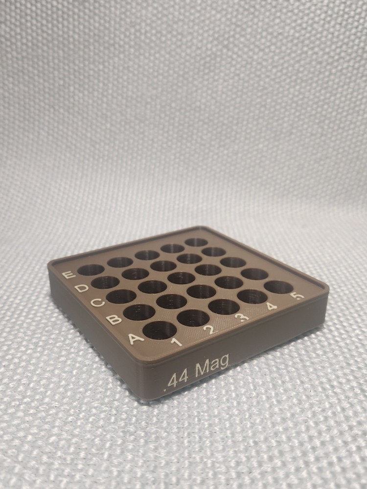 .44 Mag Reloading Tray, Stackable, Different color options