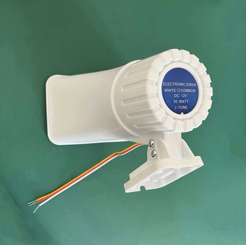 30W Dual Tone Electric Security Siren
