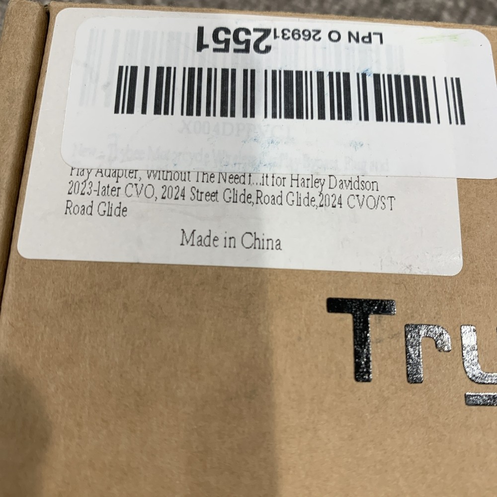 trybee play adaptor for Harley Davidson