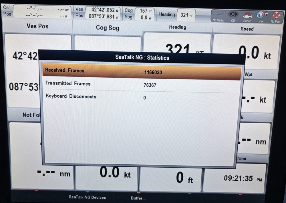 Raymarine G-Series Black Box Processor GPM400 E02042 - Card Reader Not Working